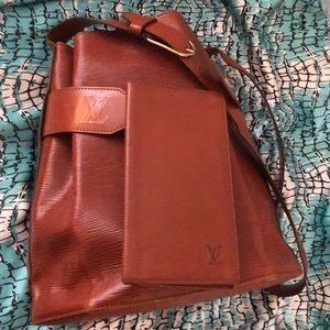 Authentic LV Epi Sac D’Epaul Bag